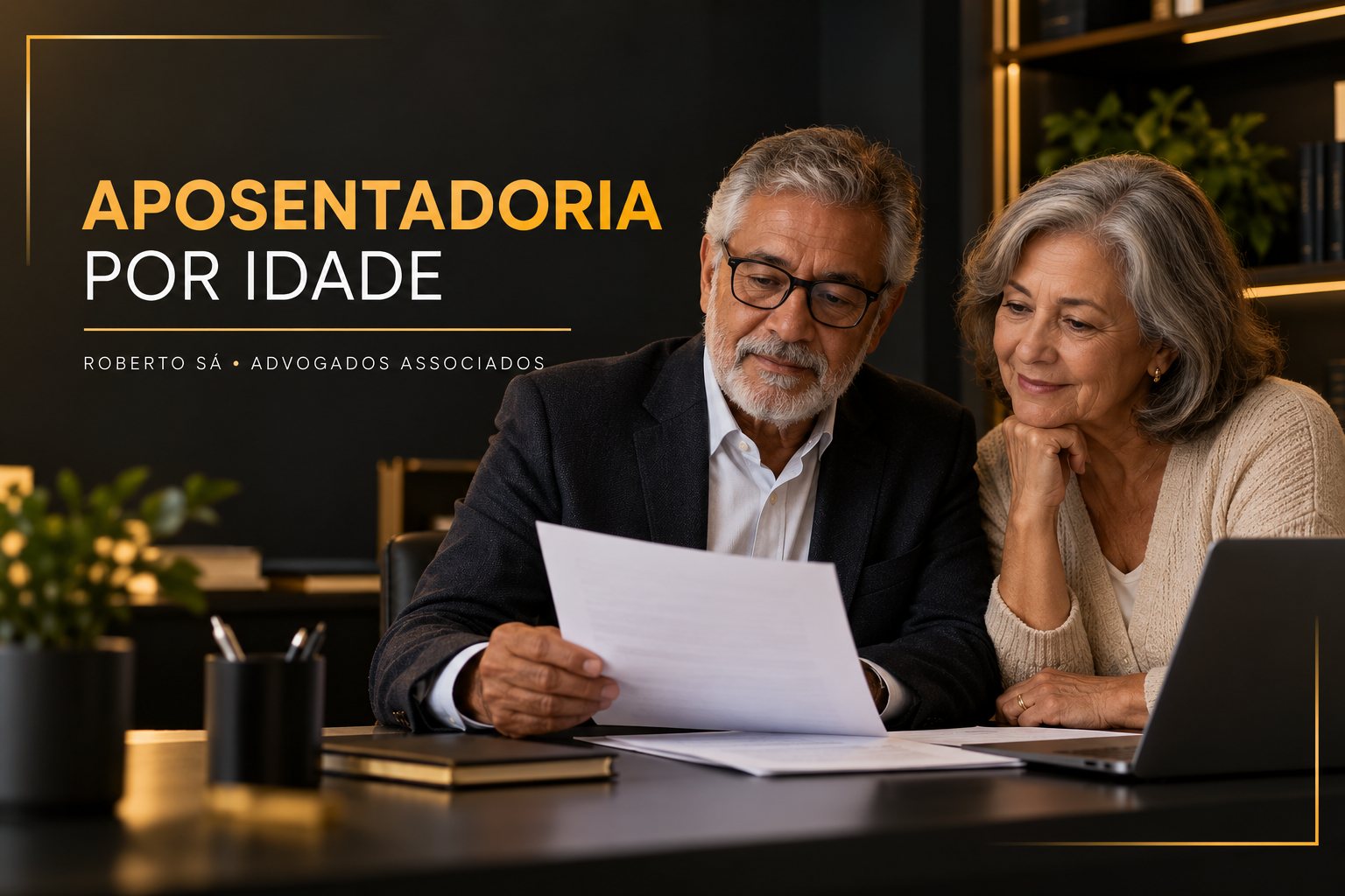 Imagem ilustrativa: Aposentadoria por idade: quem tem direito e como pedir em 2026 — Roberto Sá Advogados Associados
