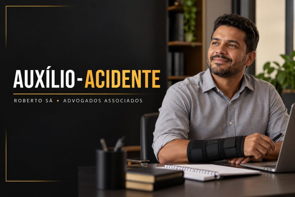 Imagem ilustrativa: Auxílio-acidente: quem tem direito e por quanto tempo recebe — Roberto Sá Advogados Associados