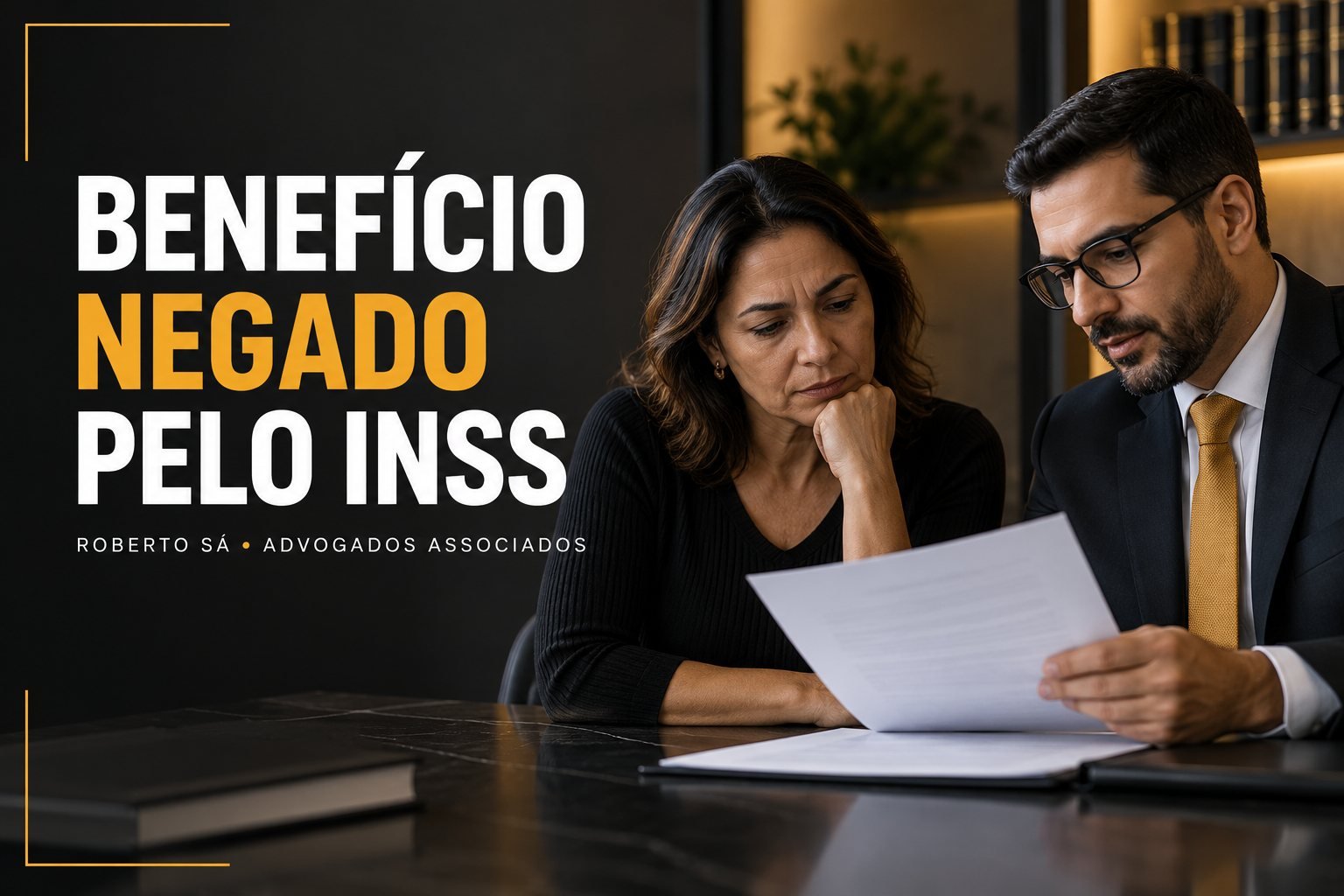 Imagem ilustrativa: Benefício negado pelo INSS: o que fazer e quanto tempo leva o recurso — Roberto Sá Advogados Associados