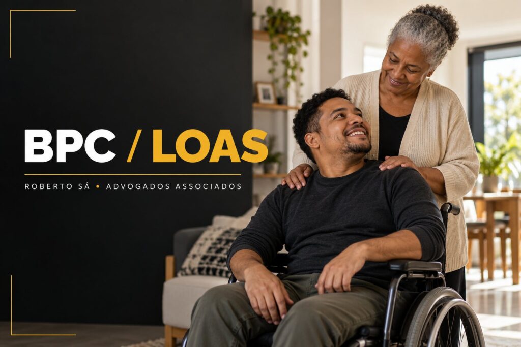 Imagem ilustrativa: BPC/LOAS: quem pode receber o benefício para idosos e pessoas com deficiência — Roberto Sá Advogados Associados