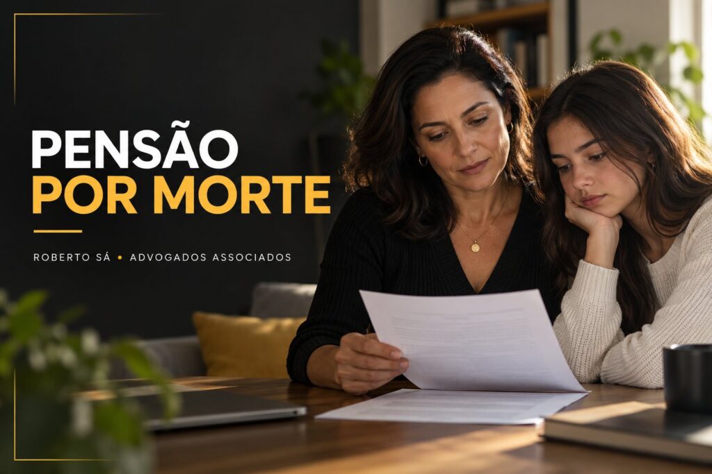Imagem ilustrativa: Pensão por morte: quem recebe e por quanto tempo — Roberto Sá Advogados Associados